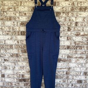 Duluth Trading Co Navy Jumpsuit with Pockets